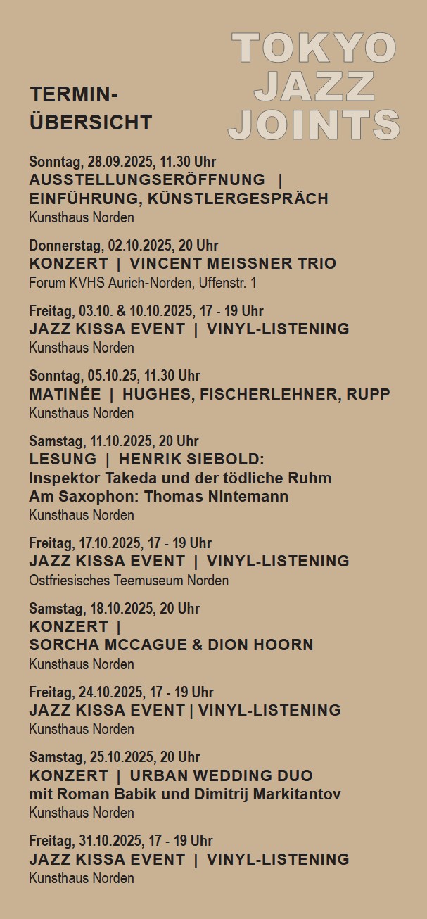 phillipp arneill, tokyo jazz joints